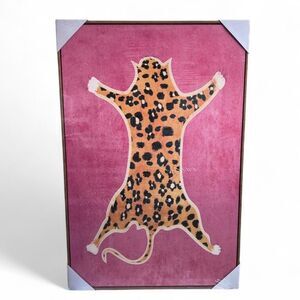 Framed Animal Print Wall Art 36” H x 24” W